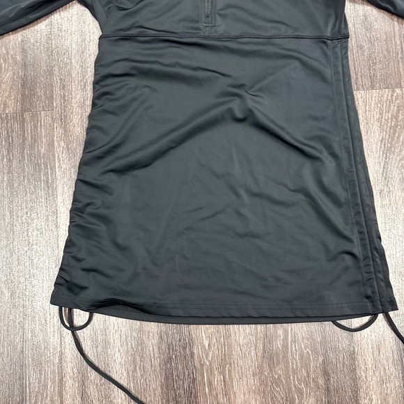 Baleaf Black Long Sleeve Rash Guard Swim Dress UPF 50 Sun Protection Size L - Picture 3 of 7